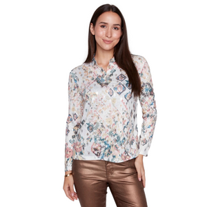 Miss Cocoa multicolour polo shirt